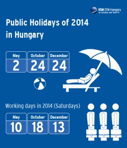 rsmdtm_Work Schedule around the Public Holidays of 2014