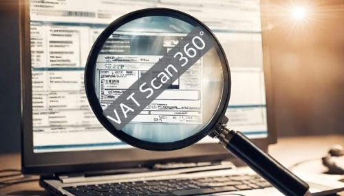 magnifying glass scans for vat refund