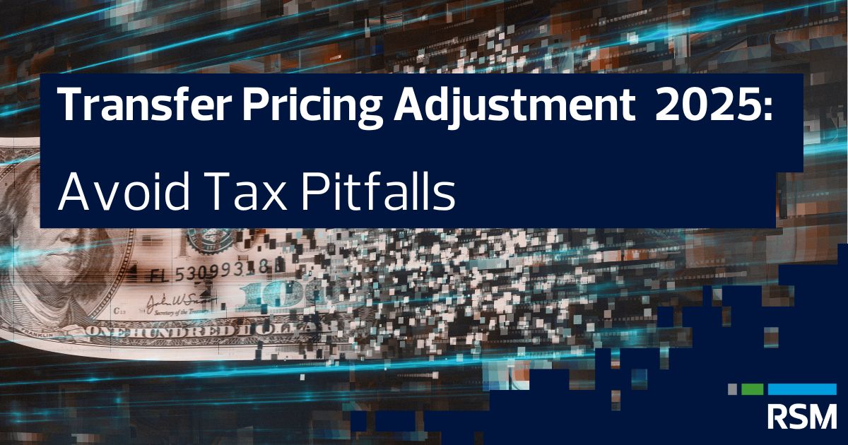 Transfer Pricing Adjustment 2025: Avoid Tax Pitfalls - BLOG | RSM Hungary