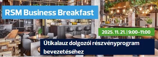 A dolgozói részvényprogram üzleti reggeli